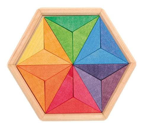 Mini Puzzle Complementary Colours Star