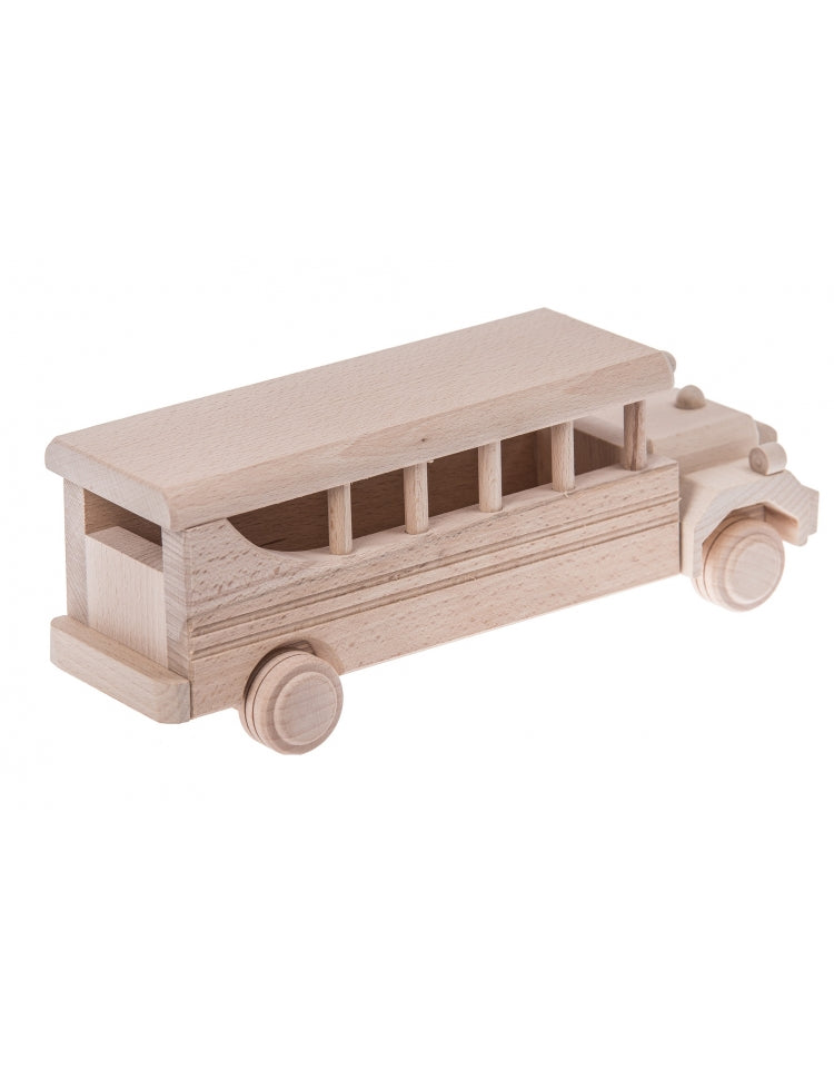 Wooden Retro Bus