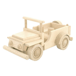 Wooden Jeep