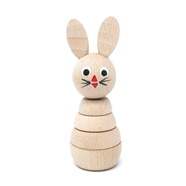 Wooden Stacking Bunny