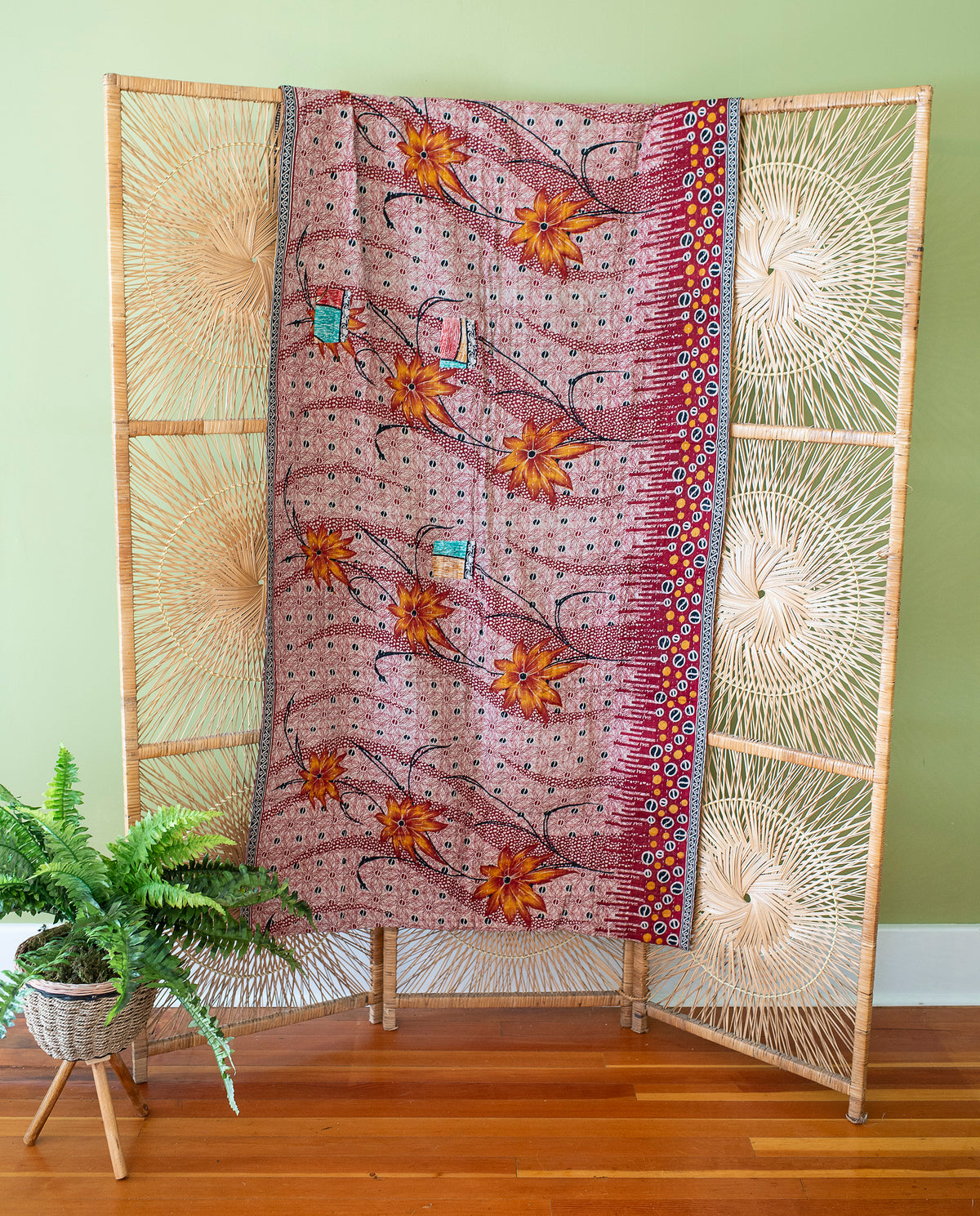 Kantha Throws The Bohemian Collective