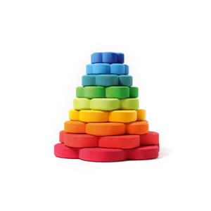 Grimm's deco flower stacking tower