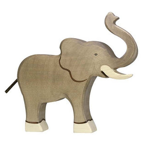 Holztiger Elephant - Trunk Raised
