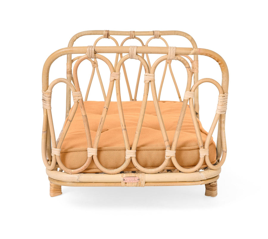 Poppie's Rattan Bed (Clay)