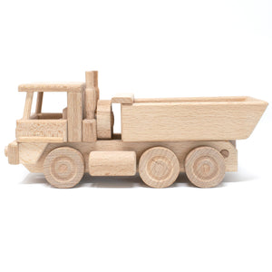 Wooden Toy Dump truck