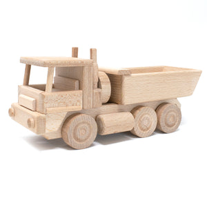 Wooden Toy Dump truck