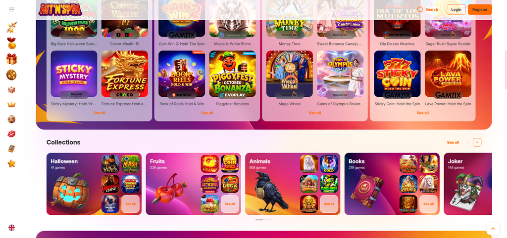 HitNSpin terms capping withdrawals from its fifty free spins at CAD 15